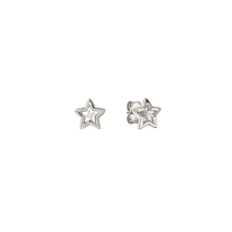 Dream Beats Earrings with Zirconia Star