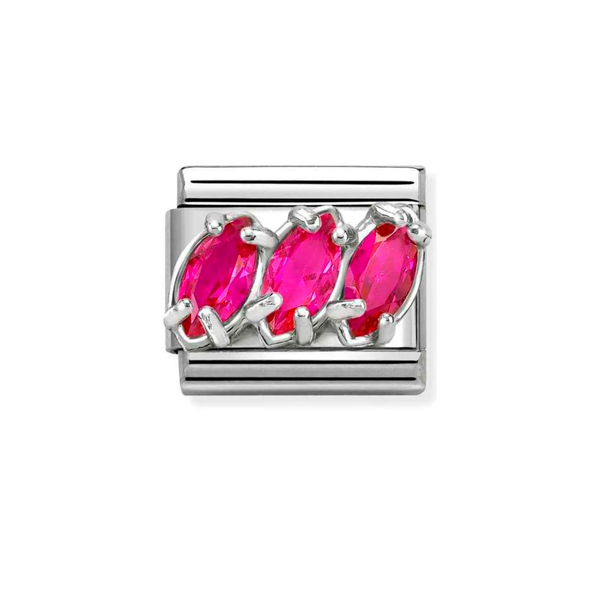 Sterling Silver Red Trilogy Composable Charm