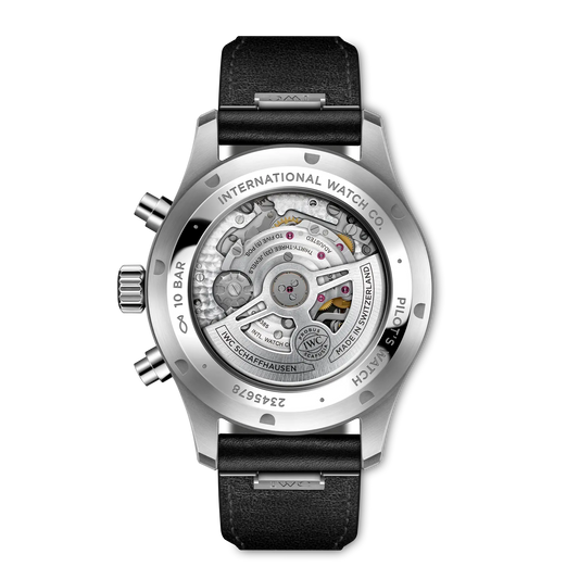 Pilot's Watch Chronograph 43mm Leather Strap Watch