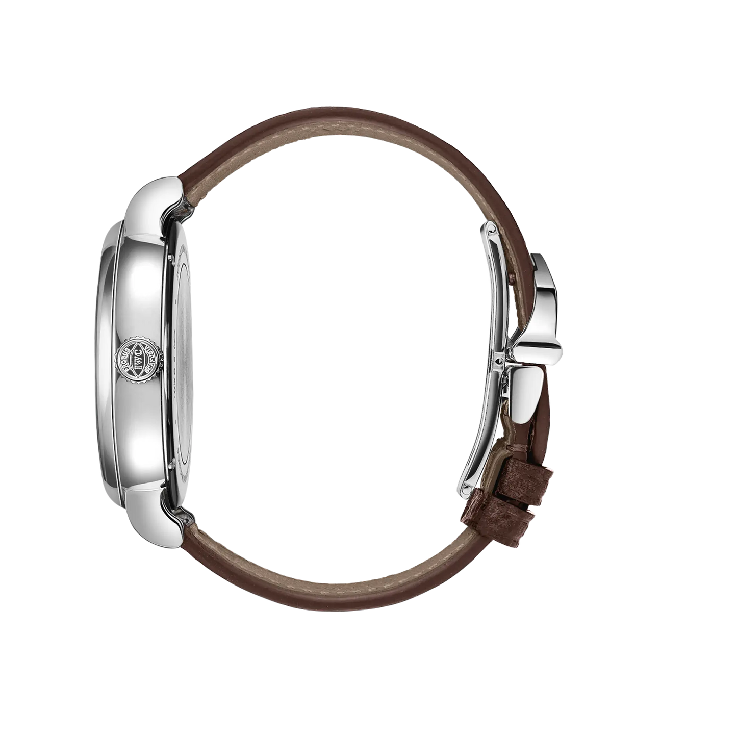 Portofino Pointer Date 39mm Leather Strap Watch