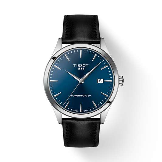 Classic Dream 40mm Automatic Leather Strap Watch