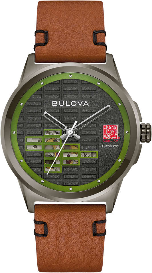 Bulova Frank Lloyd Wright Usonian 98A330