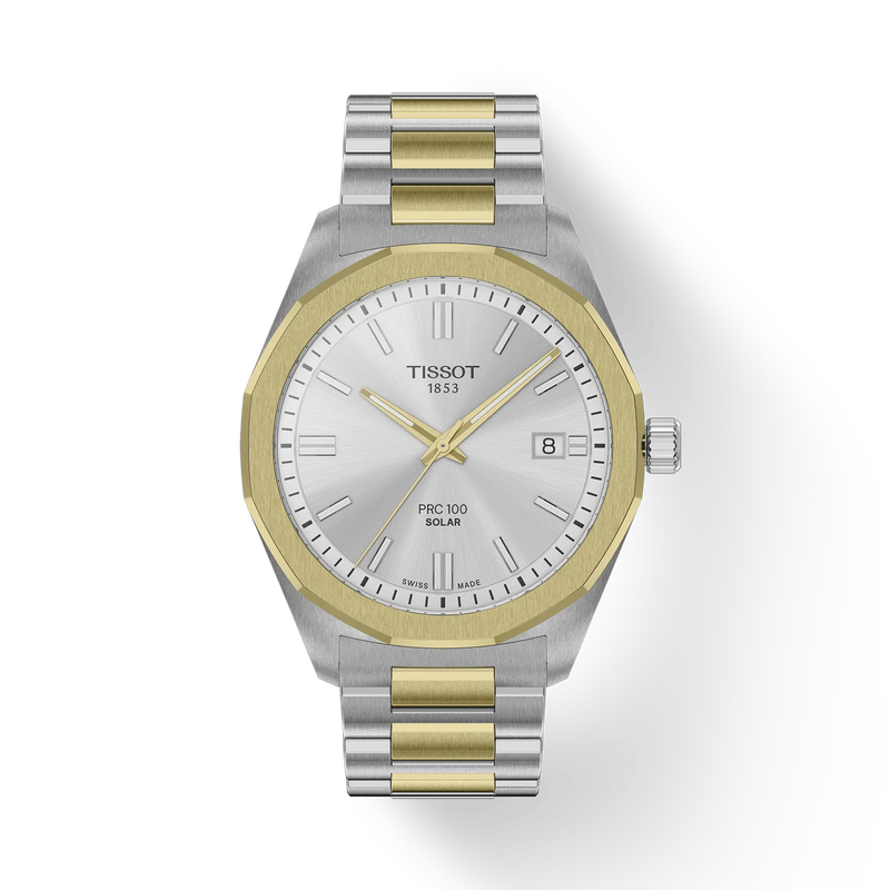 PRC 100 39mm Bi-Metal Stainless Steel Solar Watch