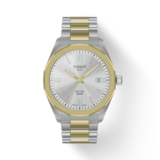 PRC 100 39mm Bi-Metal Stainless Steel Solar Watch