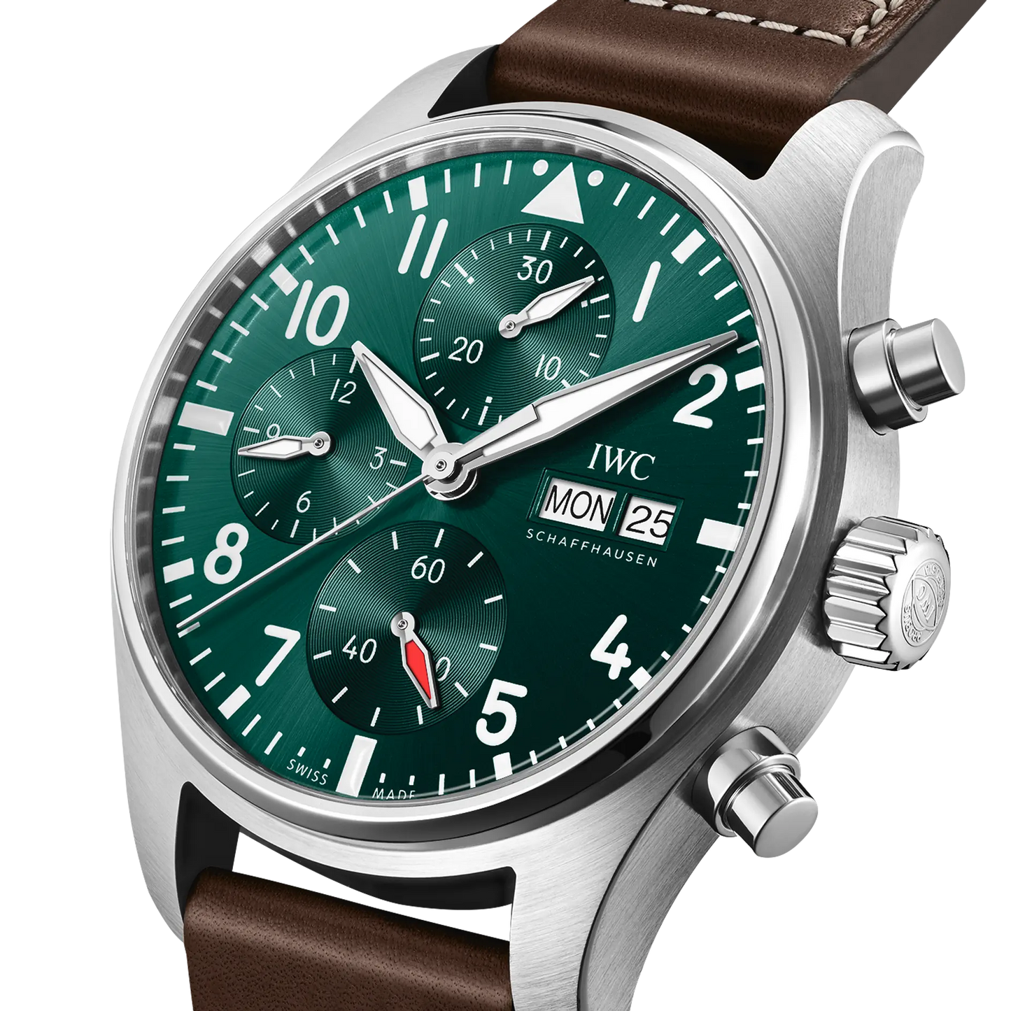 Pilot’s Watch Chronograph 41mm Leather Strap Watch