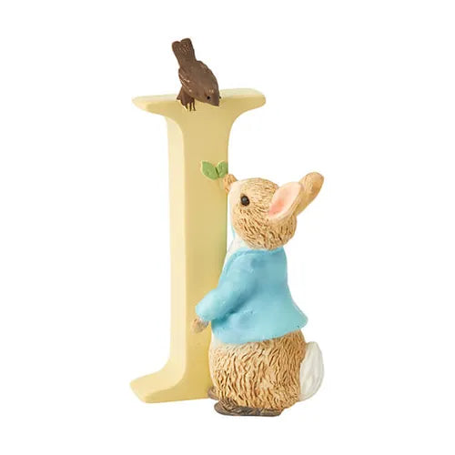 Beatrix Potter "I" Peter Rabbit Ornamental Letter