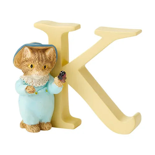 Beatrix Potter "K" Tom Kitten Ornamental Letter