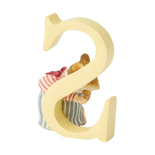 Beatrix Potter "S" Mrs Tittlemouse Ornamental Letter
