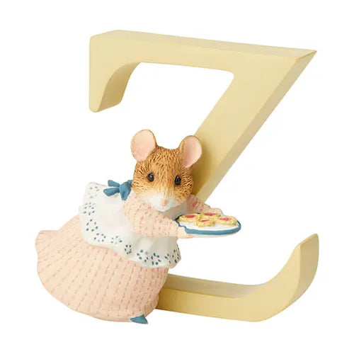 Beatrix Potter "Z" Appley Dapply Ornamental Letter