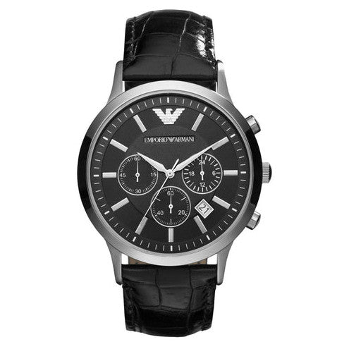 Renato Black Dial Mens Watch