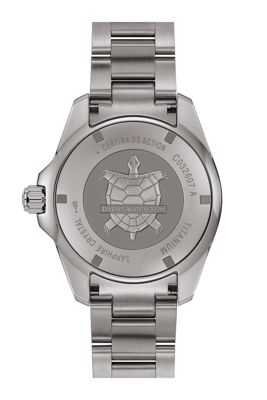 Certina DS Action Diver 38mm Titanium Powermatic 80 lume view