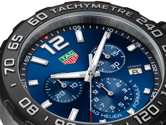 Gents Formula 1 Chronograph 43mm Steel Quartz