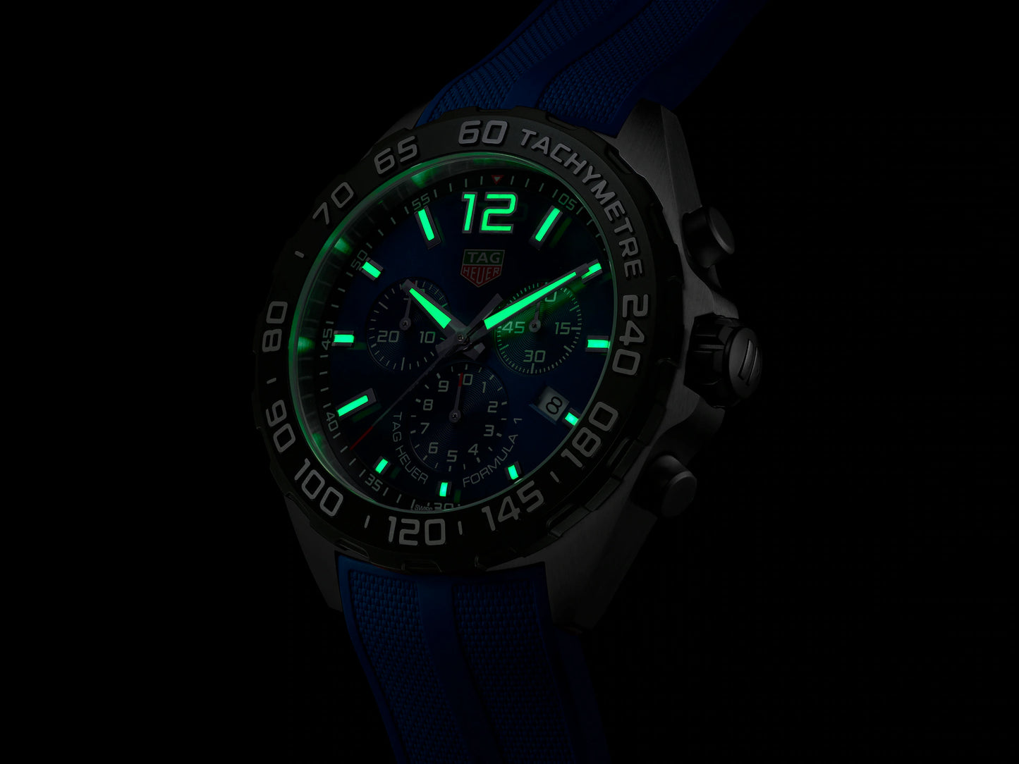 Gents Formula 1 Chronograph 43mm Steel Quartz
