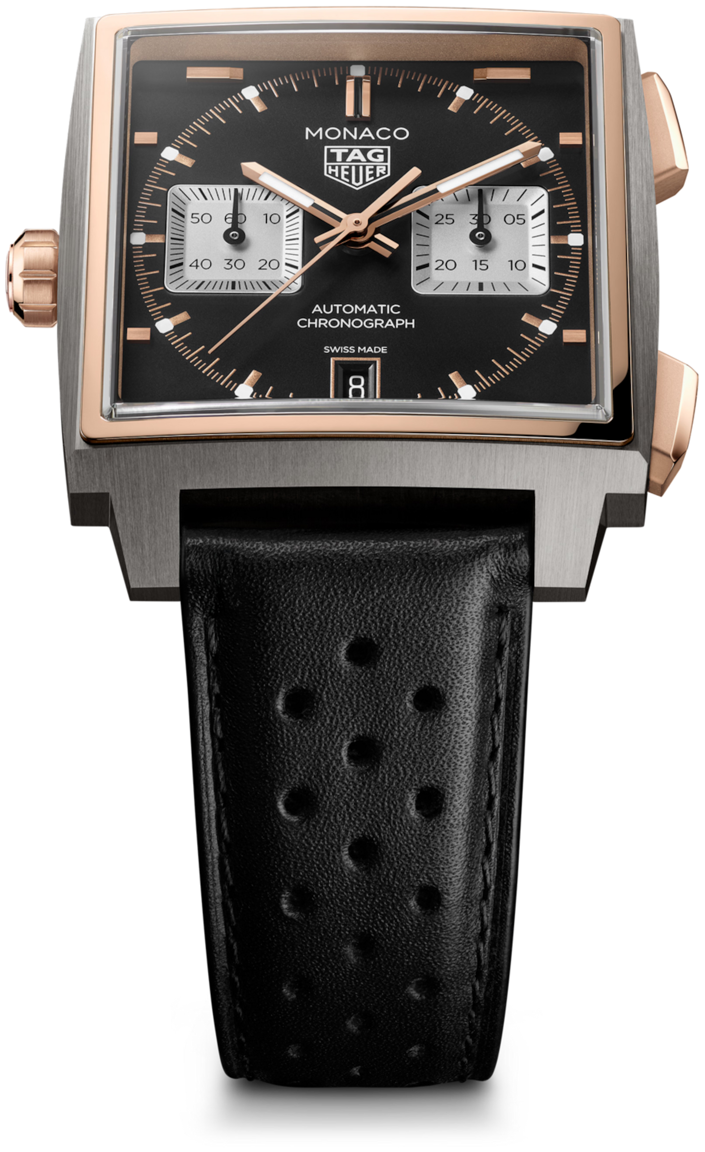 TAG Heuer Monaco Chronograph 39mm Rose Gold
