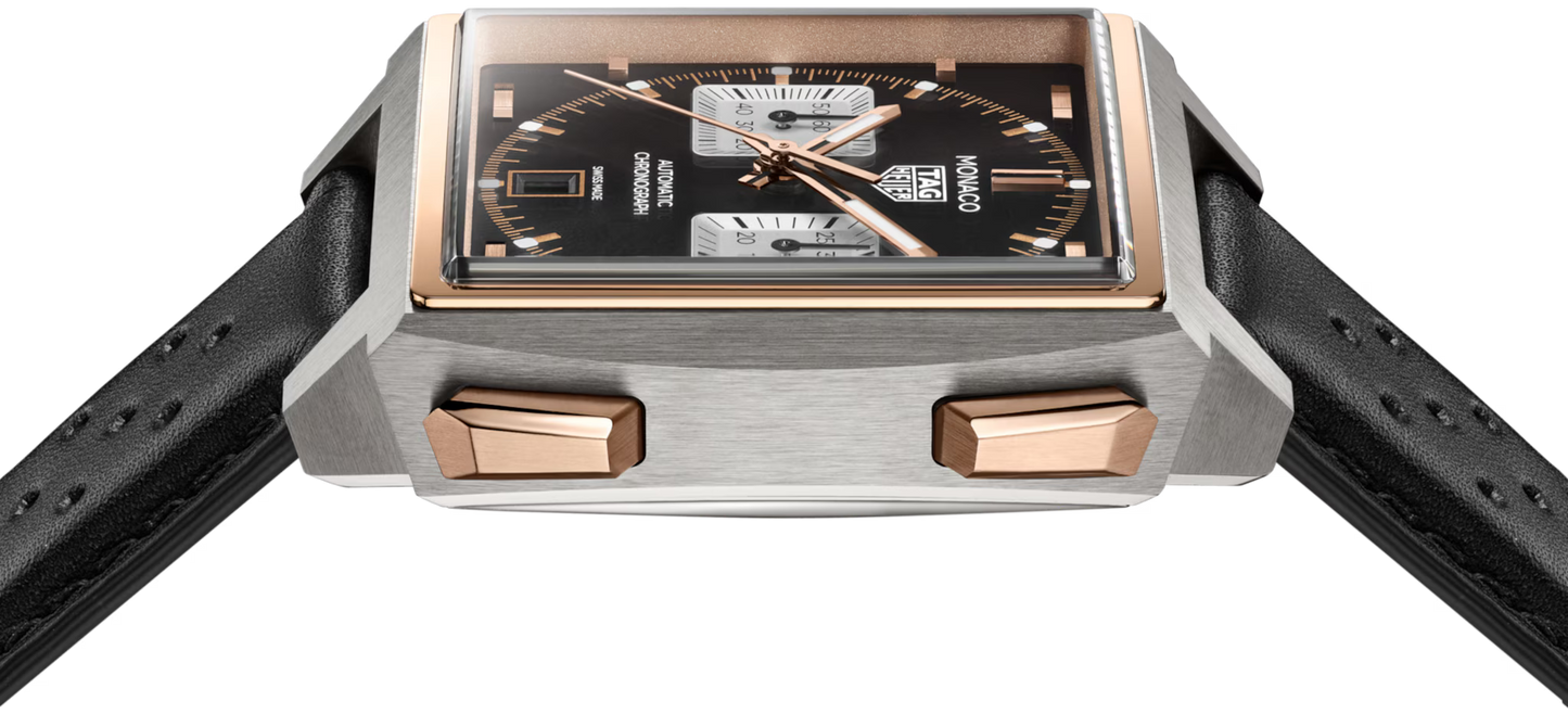 TAG Heuer Monaco Chronograph 39mm Rose Gold
