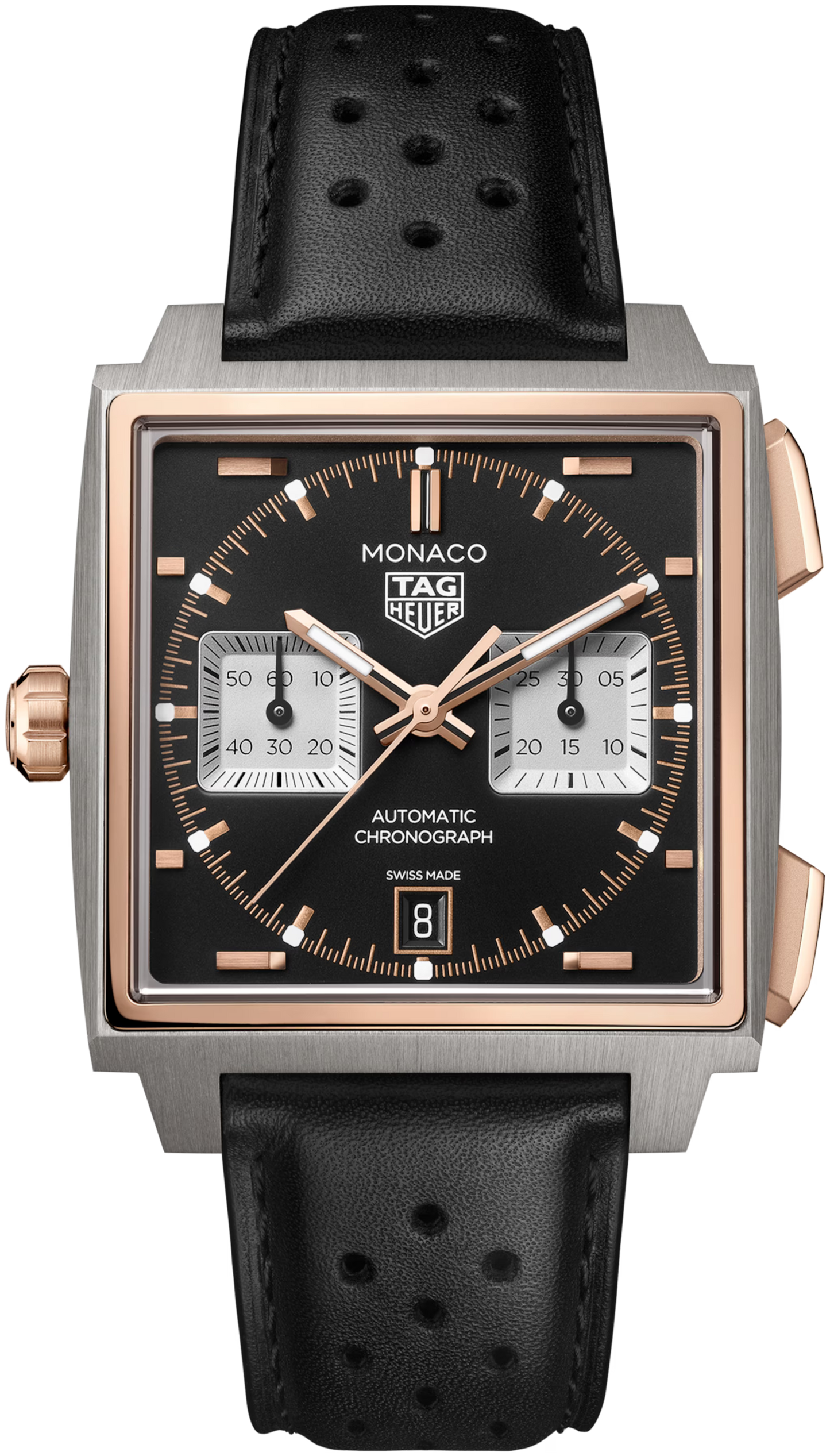 TAG Heuer Monaco Chronograph 39mm Rose Gold