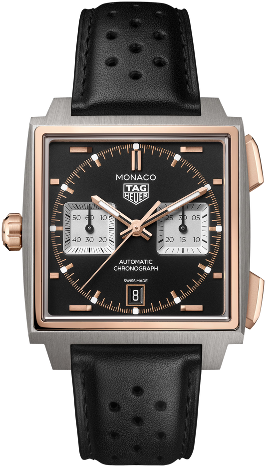 TAG Heuer Monaco Chronograph 39mm Rose Gold