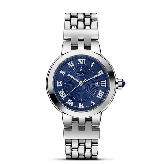 Clair de Rose | 30mm Steel Case Blue Dial