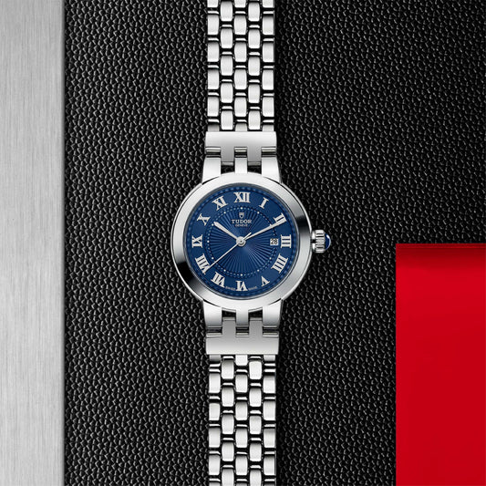 Clair de Rose | 30mm Steel Case Blue Dial