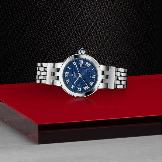 Clair de Rose | 30mm Steel Case Blue Dial