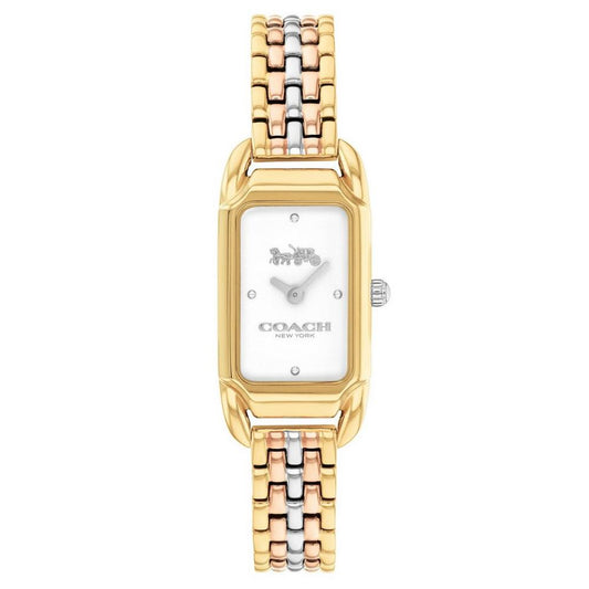 Cadie 28.5mm Yellow Gold Tone Quartz Watch