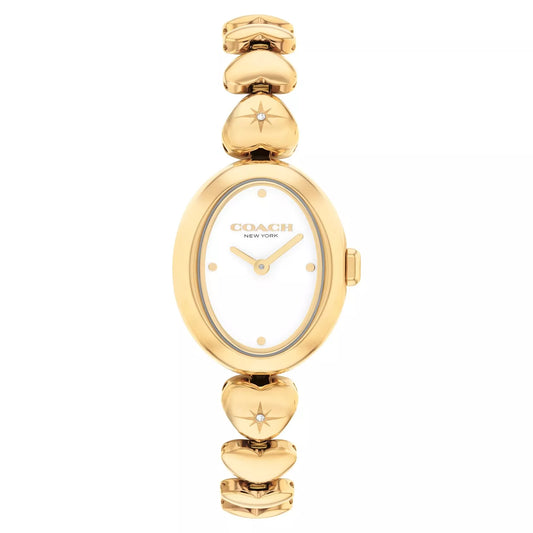 Sammy 22.5mm Gold Plated Quartz Watch