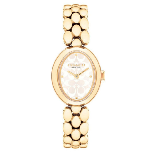 Sammy 22mm Yellow Gold Tone Quartz Watch