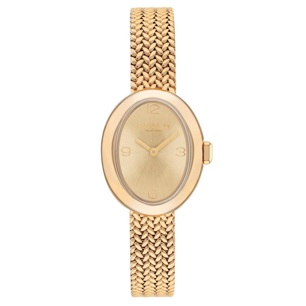 Sammy 22mm Yellow Gold Tone Quartz Watch