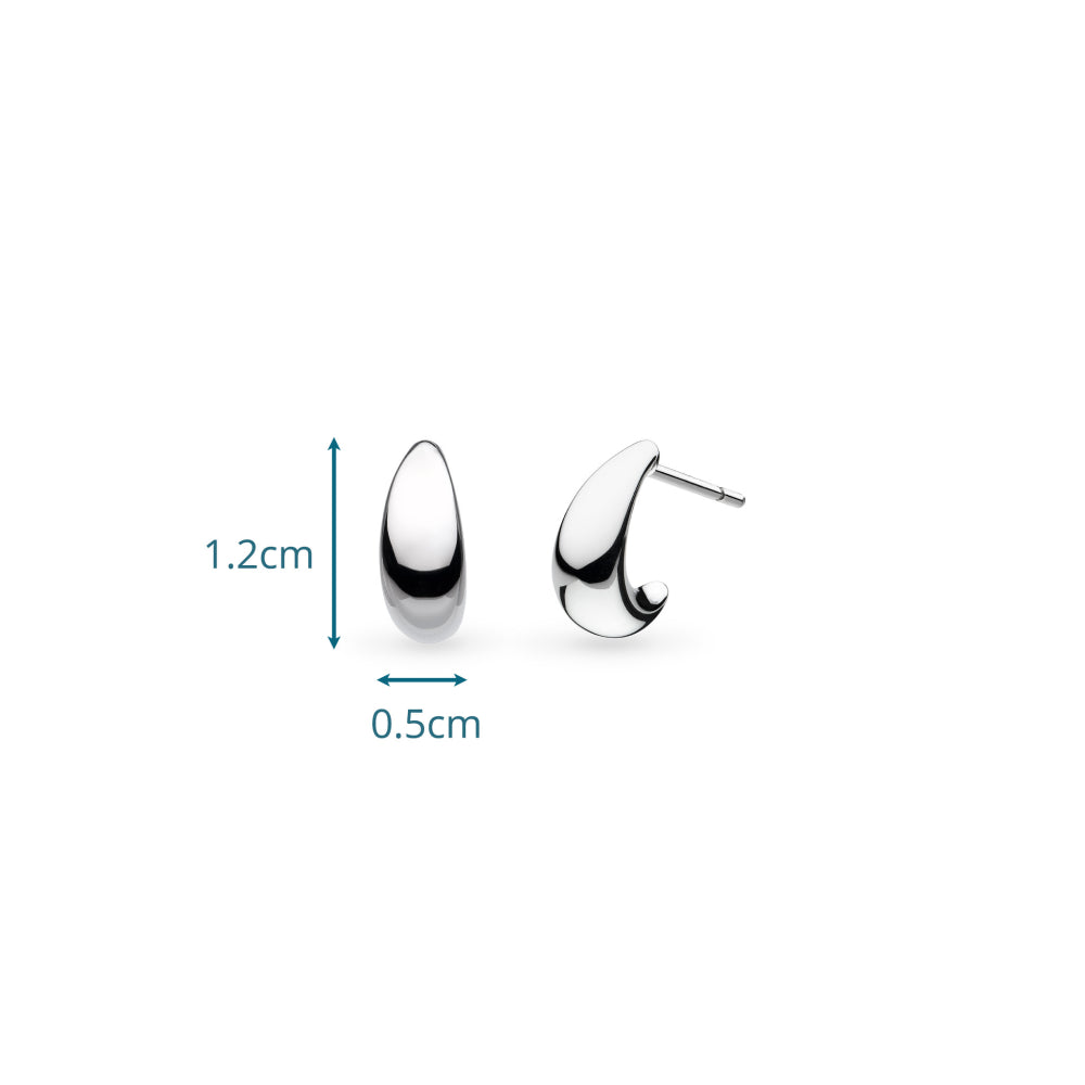 Coast Pebble Smooth Hoop Earrings