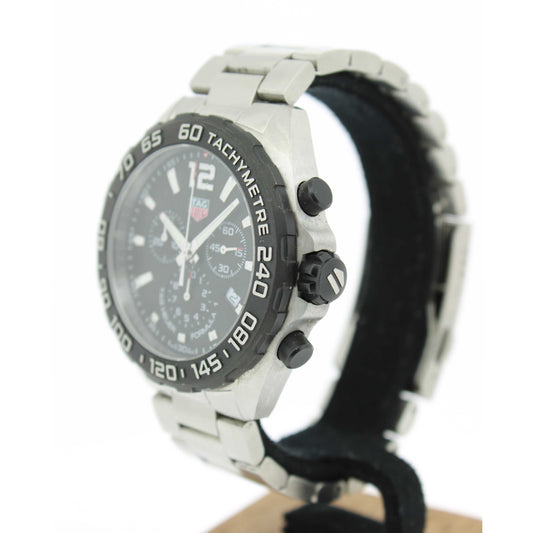 Mens Steel Formula 1 Chrono CAZ1010