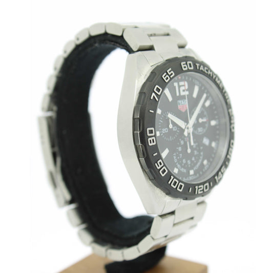 Mens Steel Formula 1 Chrono CAZ1010