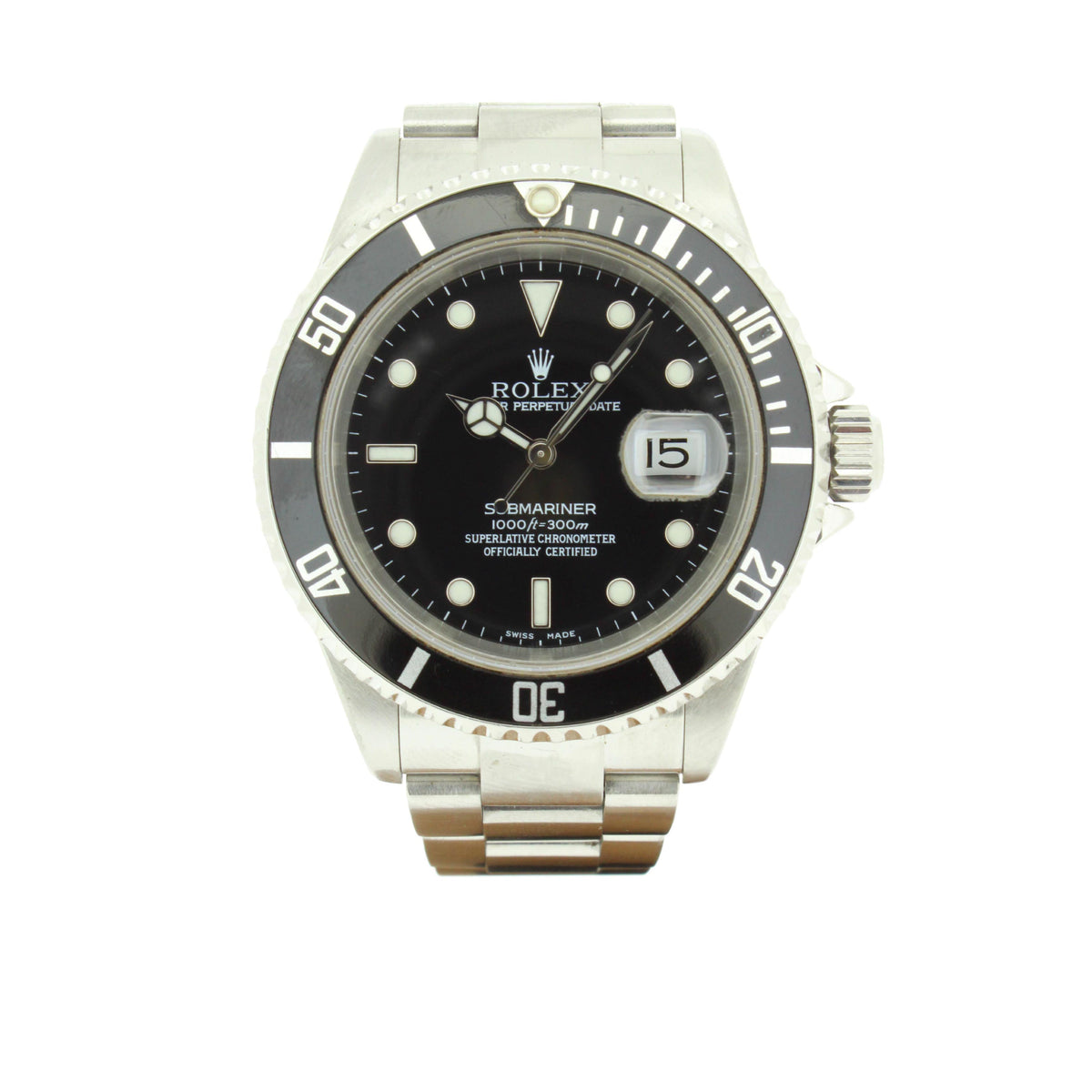 Rolex Submariner 16610 40mm Stainless Steel