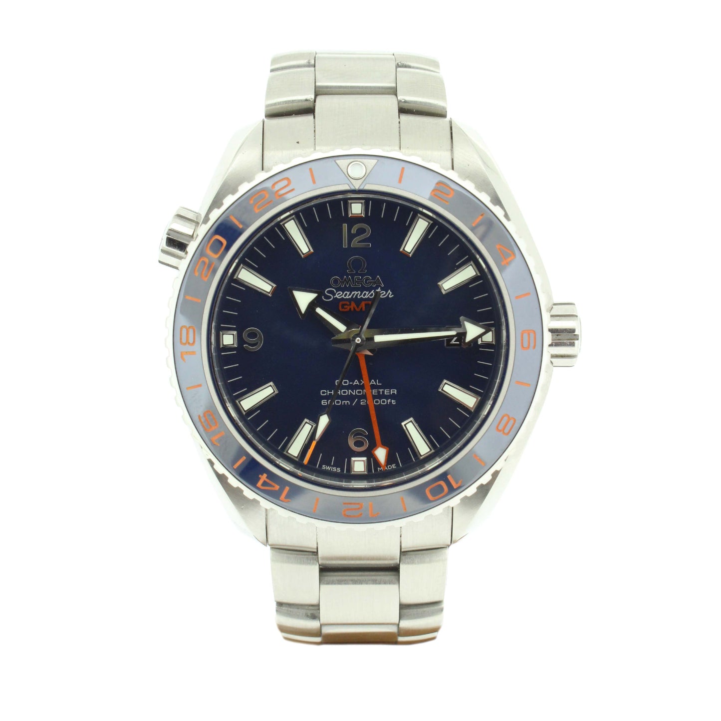 Omega Planet Ocean GMT Good Planet Foundation 23230442203001 43.5mm Stainless Steel