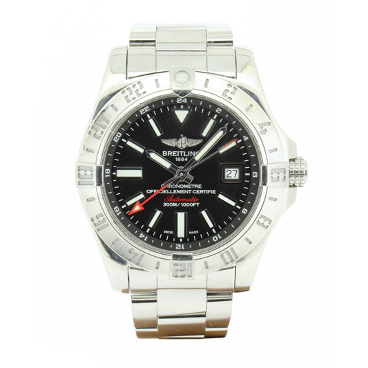 Men's Steel Avenger II GMT A32390