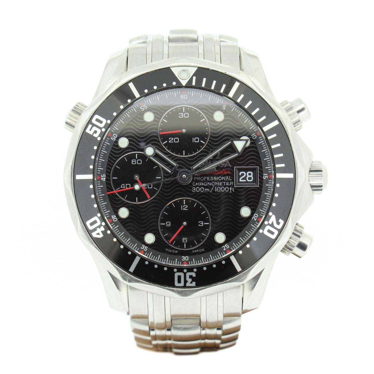Men's Steel Seamaster Chrono 21330424001001