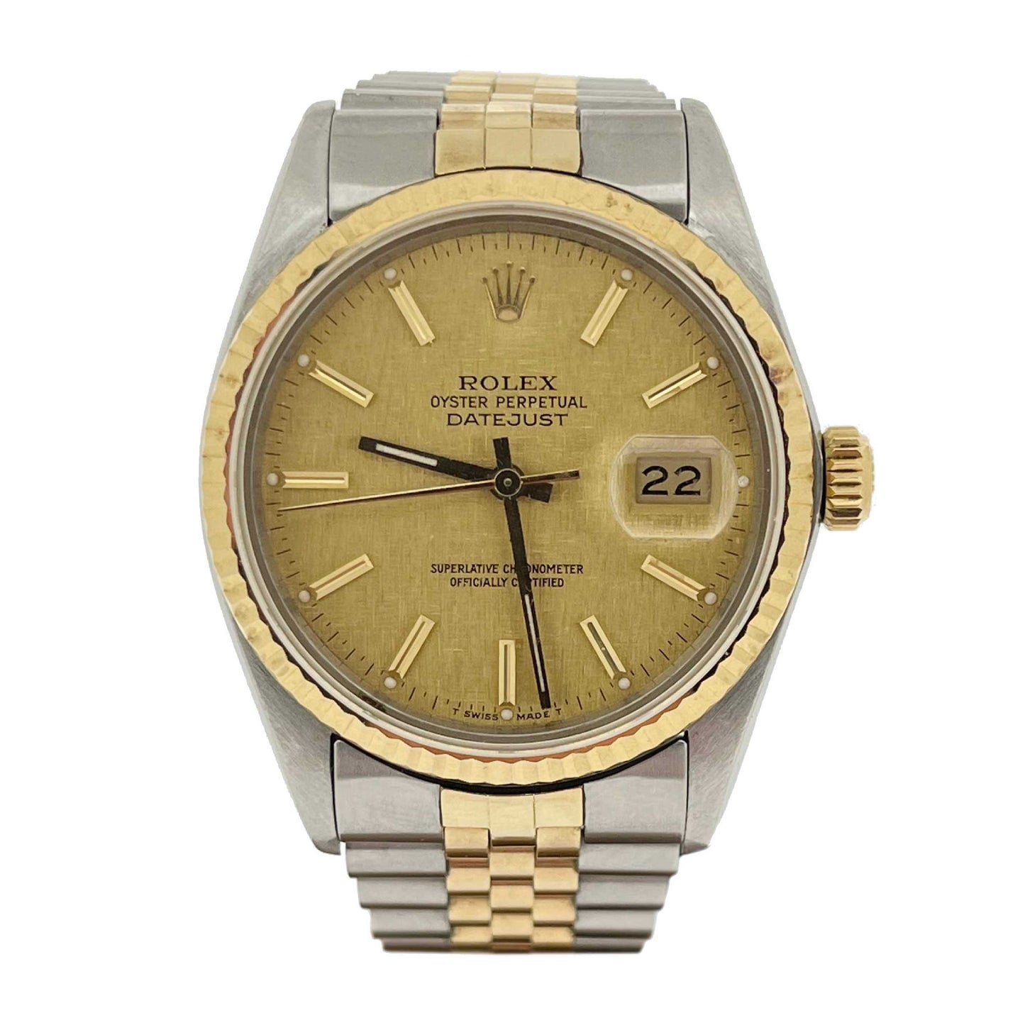 Men's Bi-Metal DateJust 16013