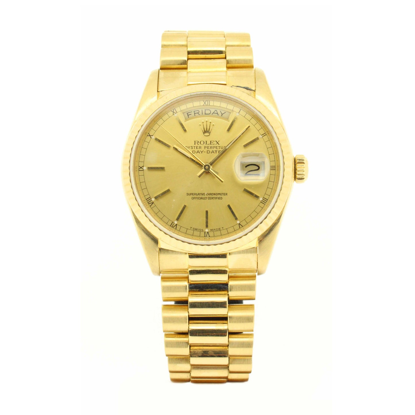 Men's Gold Day-Date 18038