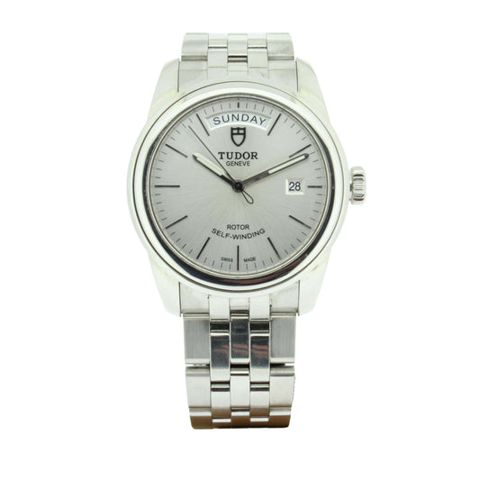 Tudor Glamour Date-Day 56000 39mm Stainless Steel