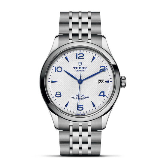 1926 | 39mm Steel with Opaline and Blue Dial