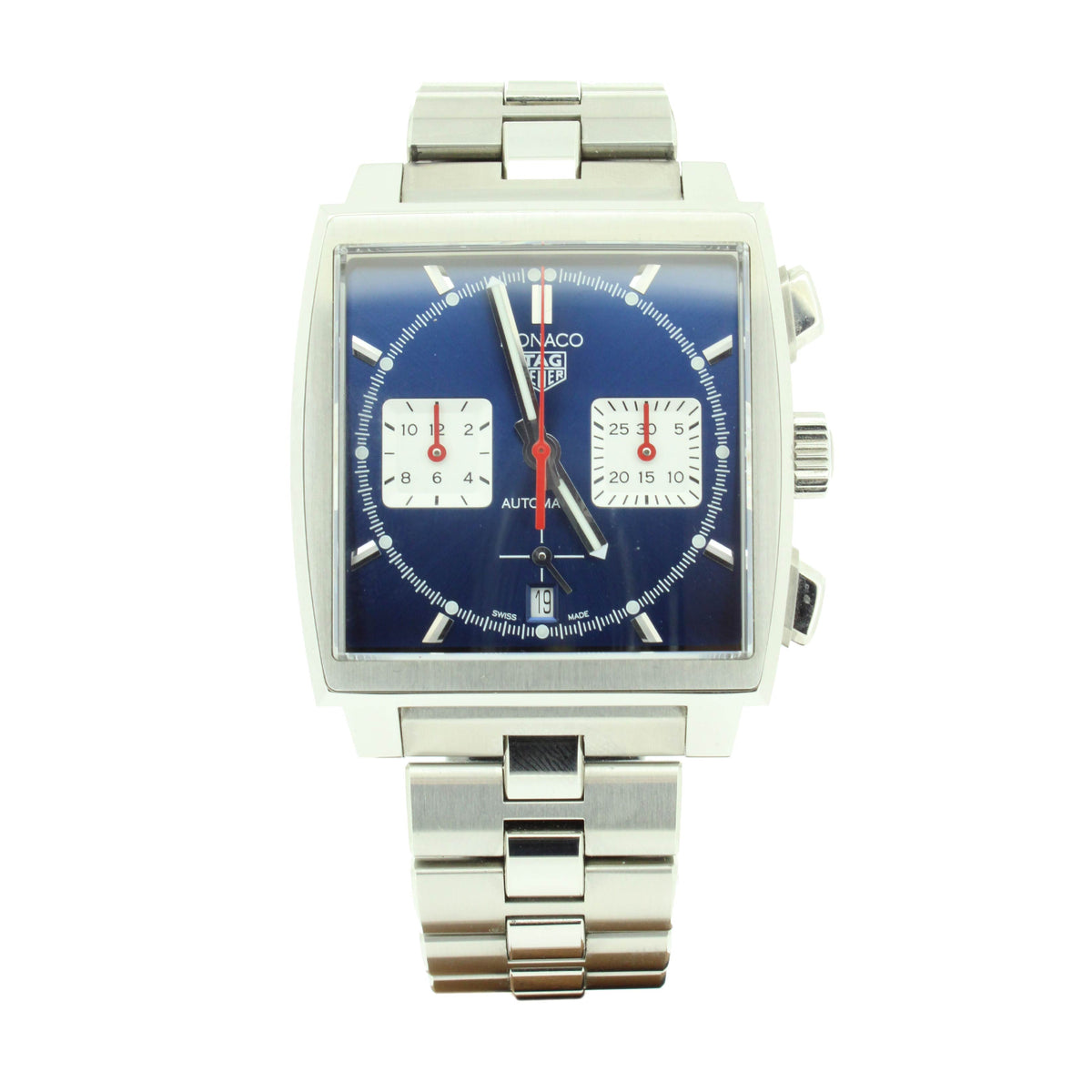 Tag Heuer Monaco CBL2111 39mm Stainless Steel
