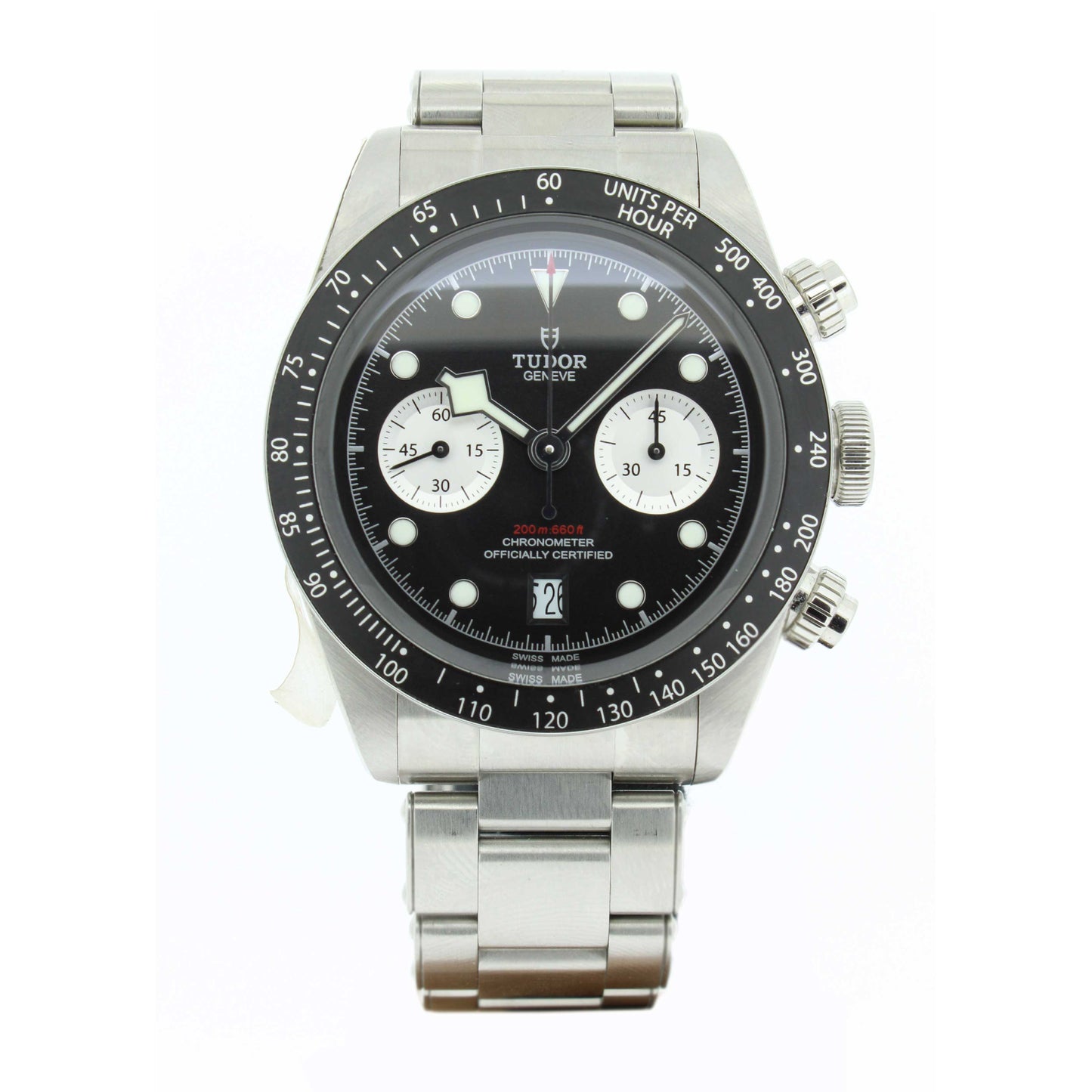 Men's Steel Black Bay Chrono M79360N-0001