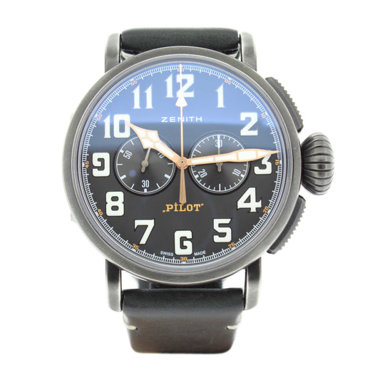 Men's Steel Pilot Ton-Up 11.2432.4069/21.C900