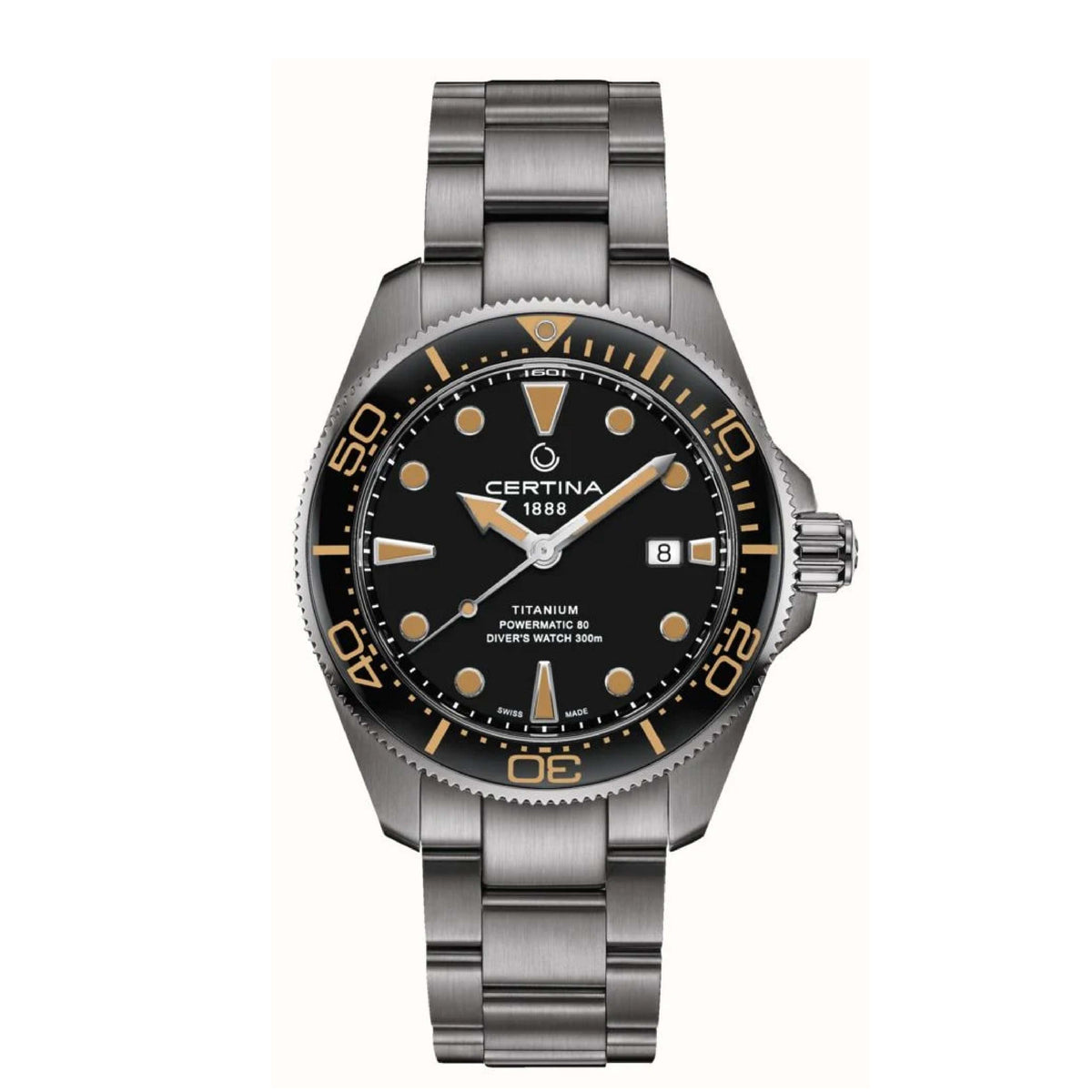 Certina DS Action Diver Titanium 43mm mens watch