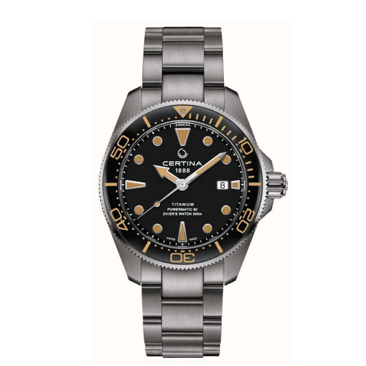 Certina DS Action Diver Titanium 43mm mens watch