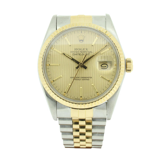 Rolex DateJust 16013 36mm Bi-Metal