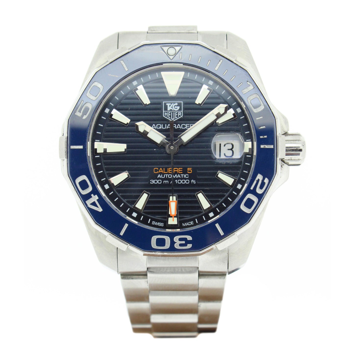 Men's Steel Aquaracer Calibre 5 WAY211C-0