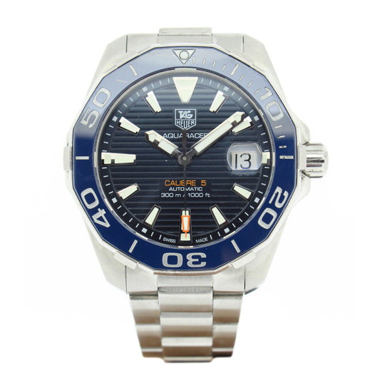 Men's Steel Aquaracer Calibre 5 WAY211C-0