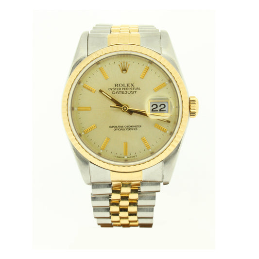 Rolex Date-Just 16233 36mm Bi-Metal