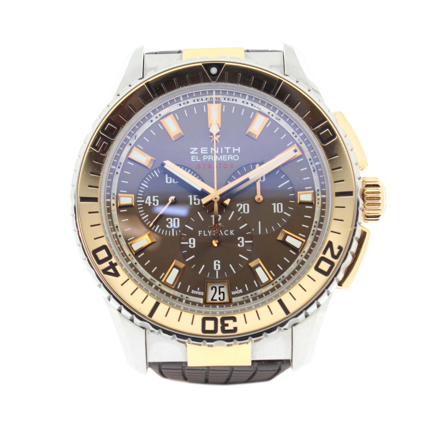 Men's Bi-Metal El Primero Stratos Flyback 51.2061.405-75-R516