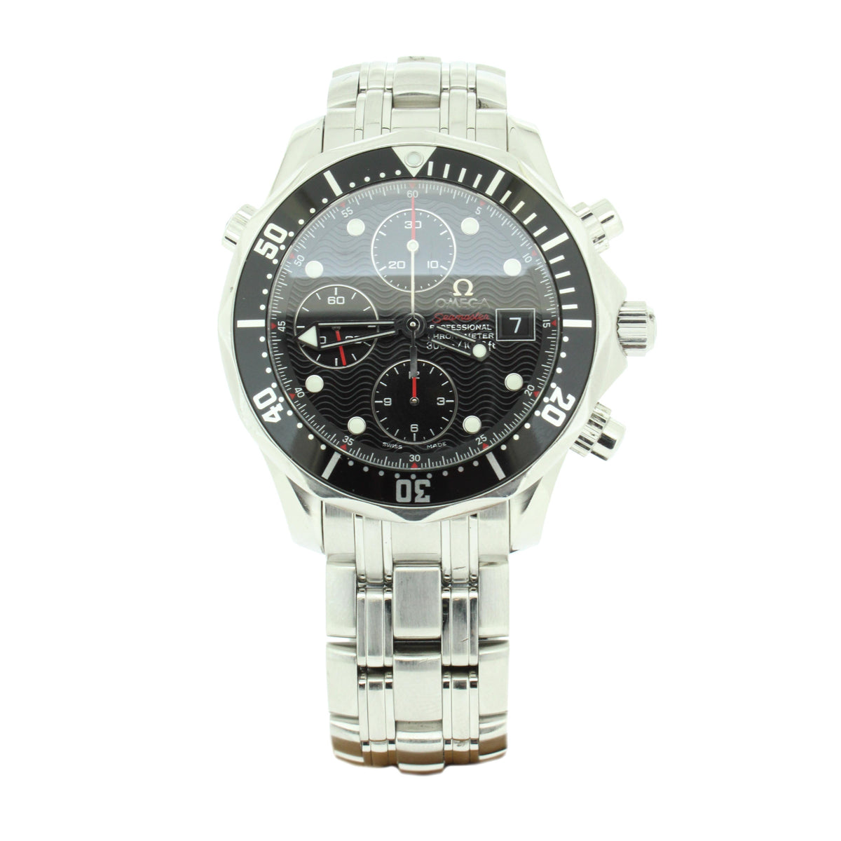 Omega Seamaster Diver 300 Chrono 21330424001001 42mm Stainless Steel